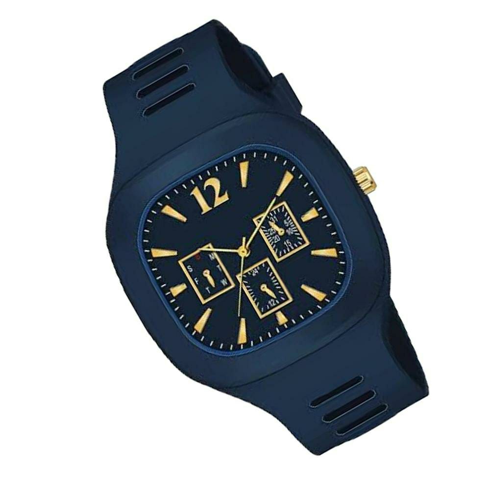 New Silicon Analogue Fashionable Watch For Men