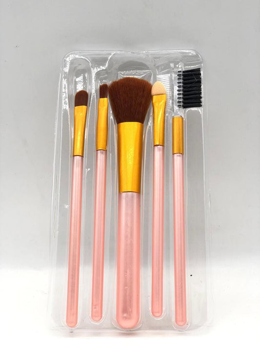 For Practicing Makeup Makeup Brushes Set, Pack Of 5