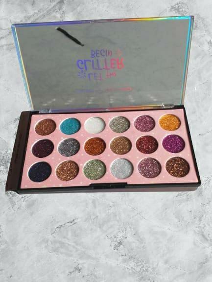 Beautiful Eye Makeup Palette, 18 Shades