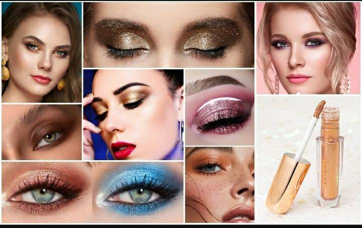 8 Pcs Glitter Eyeshadow