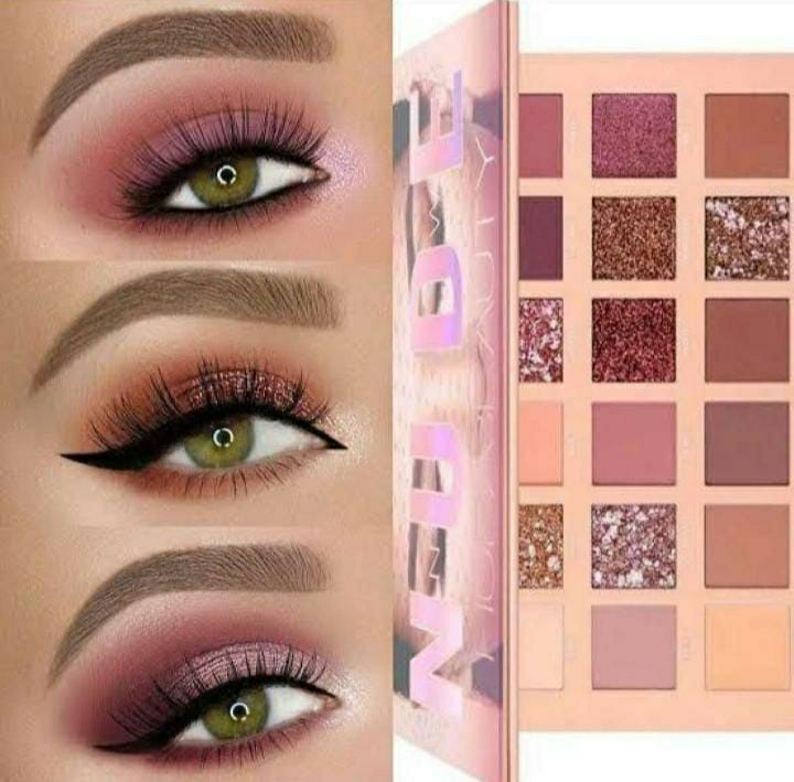 18 Colors Pigmented Nude Eyeshadow Palette