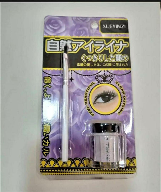 Waterproof Gel Eyeliner With Brush