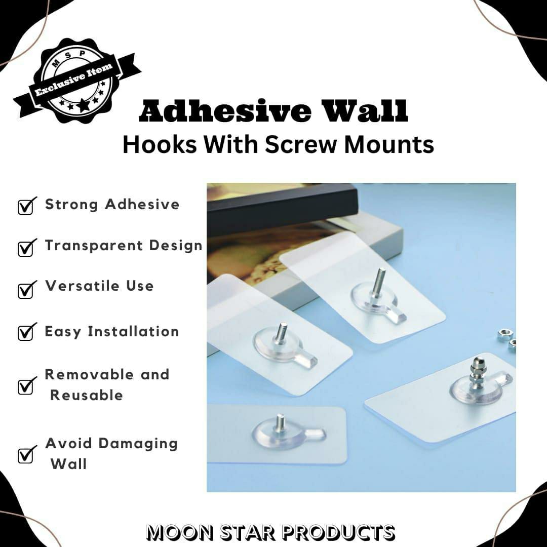 50 Pcs Easy to Install Wall Mount Hooks