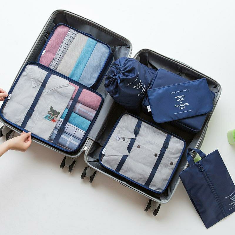 8 Pcs Travel Storage Bag - Ships From Overseas