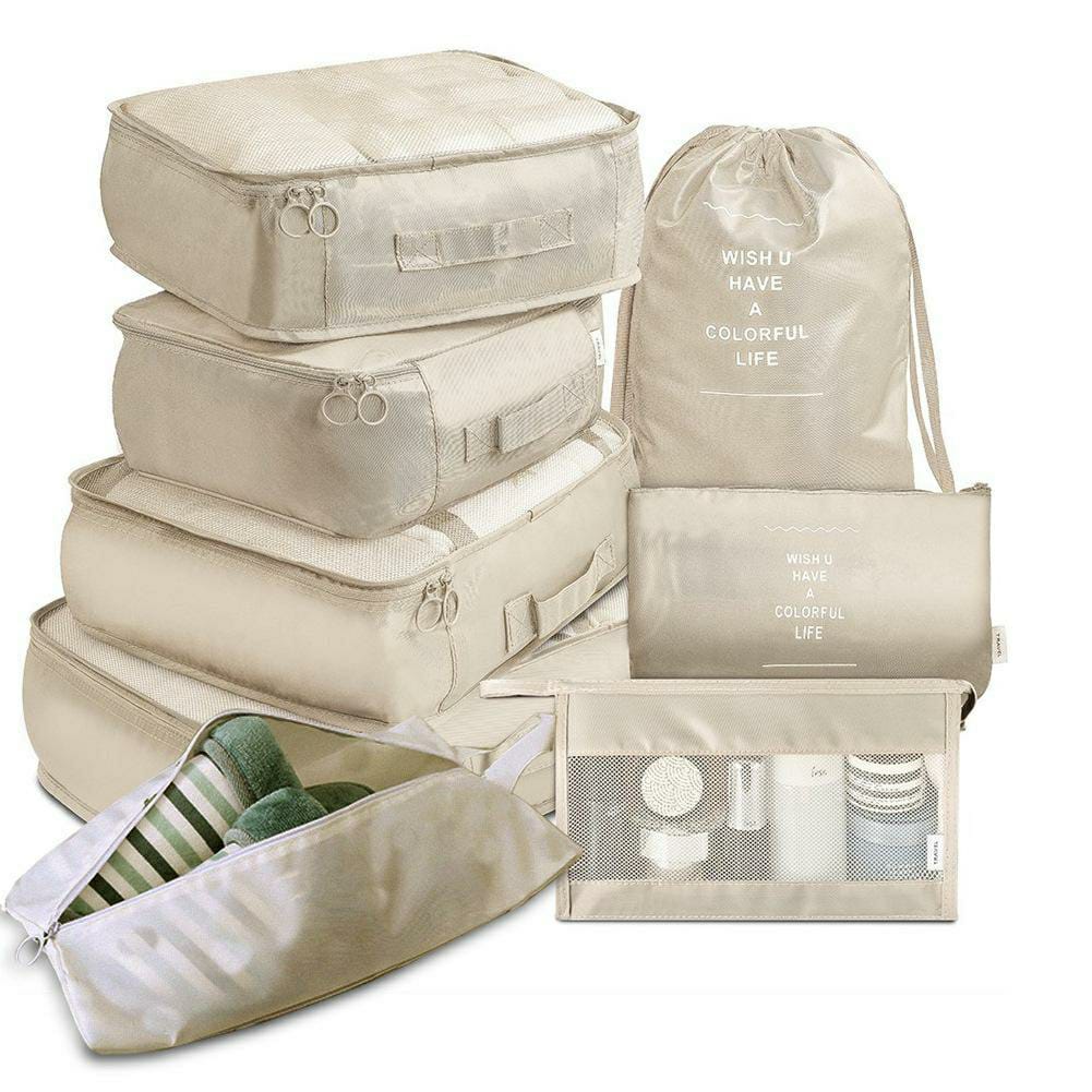 8 Pcs Travel Storage Bag - Ships From Overseas