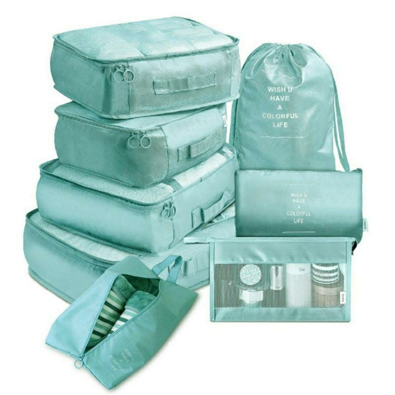 8 Pcs Travel Storage Bag - Ships From Overseas