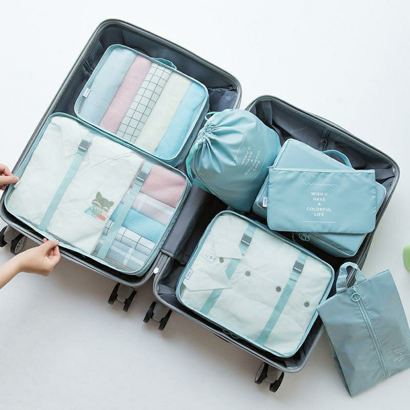 8 Pcs Travel Storage Bag - Ships From Overseas