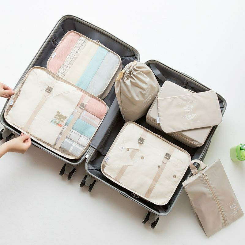 8 Pcs Travel Storage Bag - Ships From Overseas