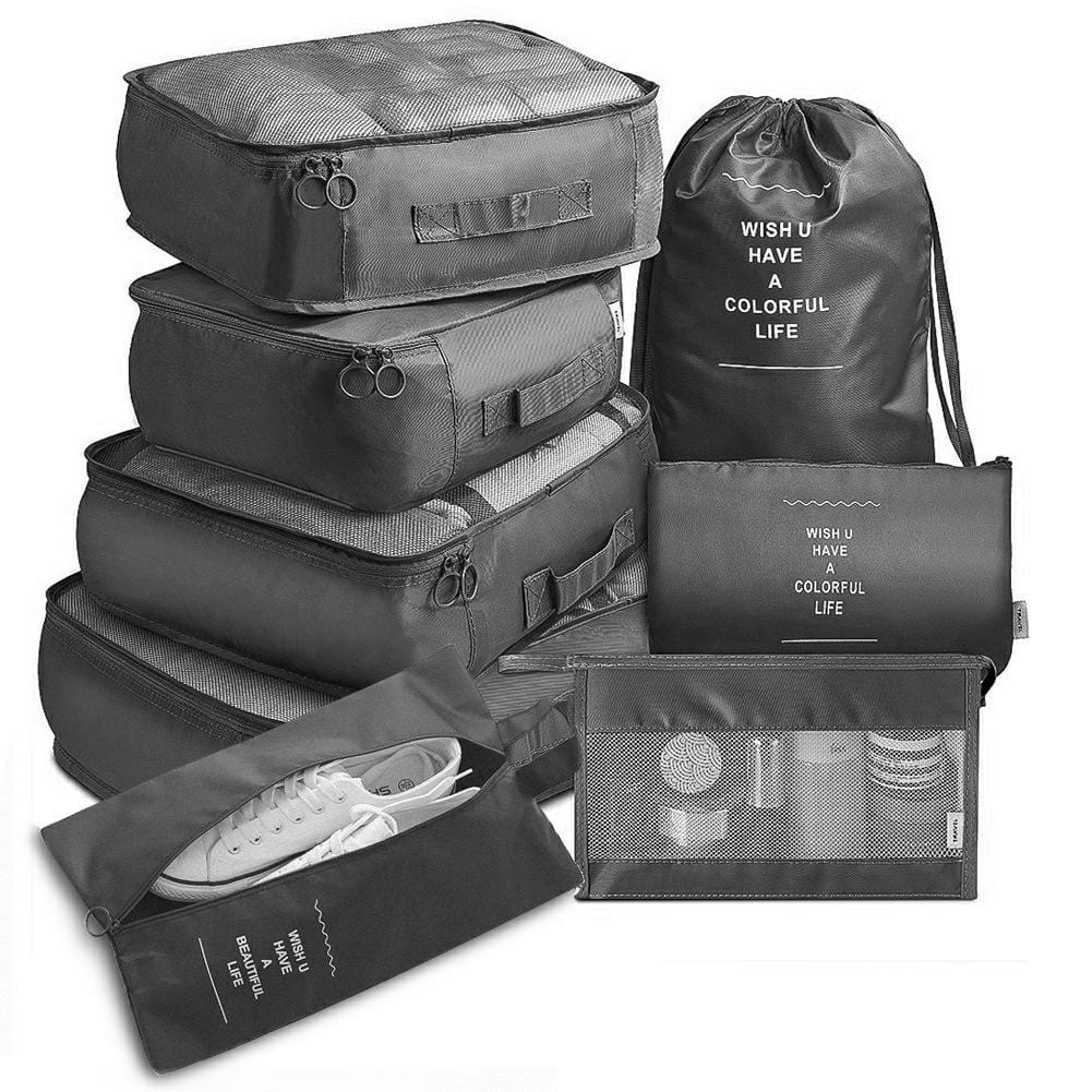 8 Pcs Travel Storage Bag - Ships From Overseas