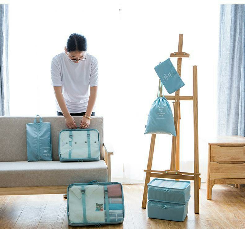 8 Pcs Travel Storage Bag - Ships From Overseas