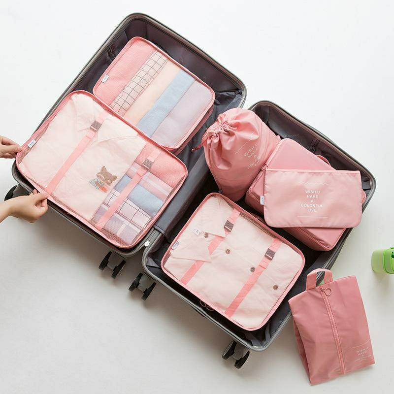 8 Pcs Travel Storage Bag - Ships From Overseas