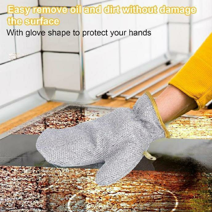 1pcs Cleaning Steel Wire Glove