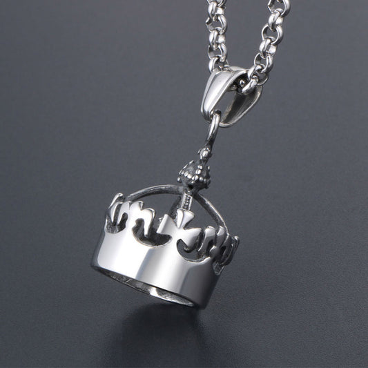 Fashion Titanium Steel Retro Personalized Necklace