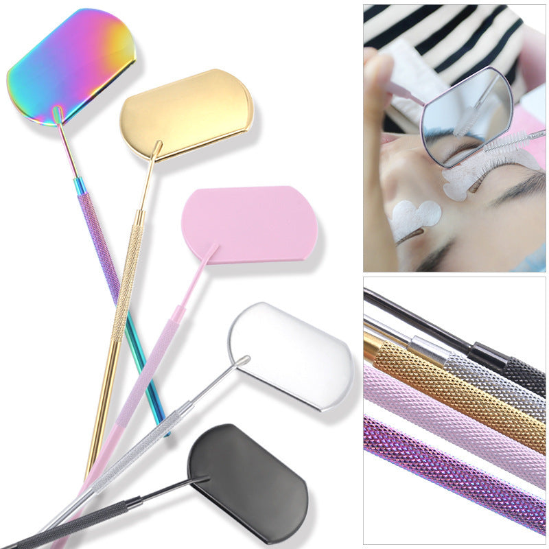 Eyelash Extension Handheld Inspection Glass Rectangular