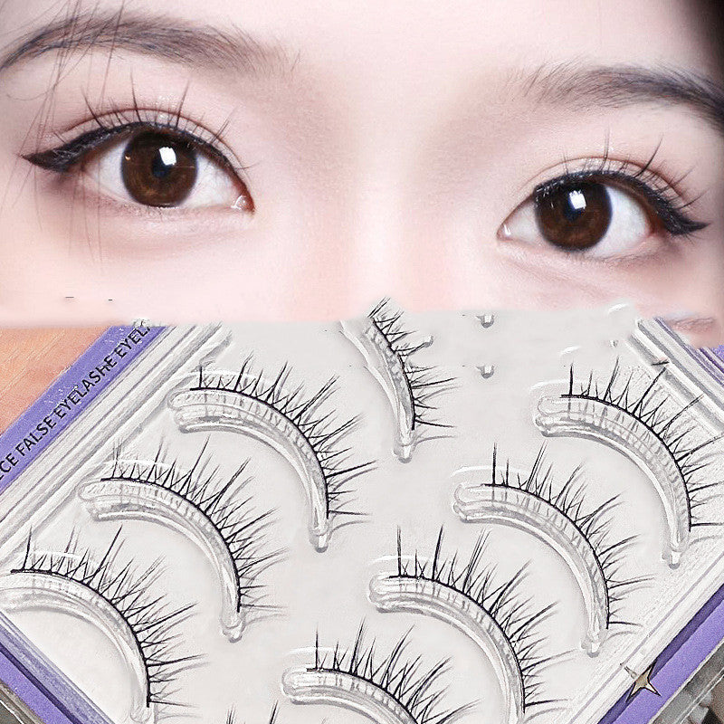 One Piece Natural Thick False Eyelashes One Piece