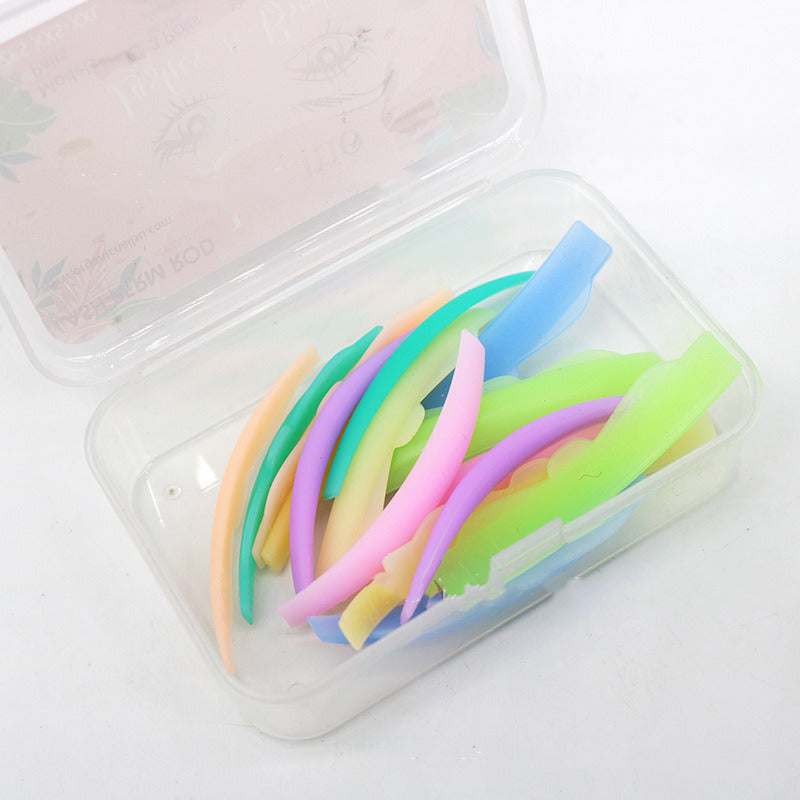 Eyelash Perm Tool, Color White Mixed Silicone Gasket