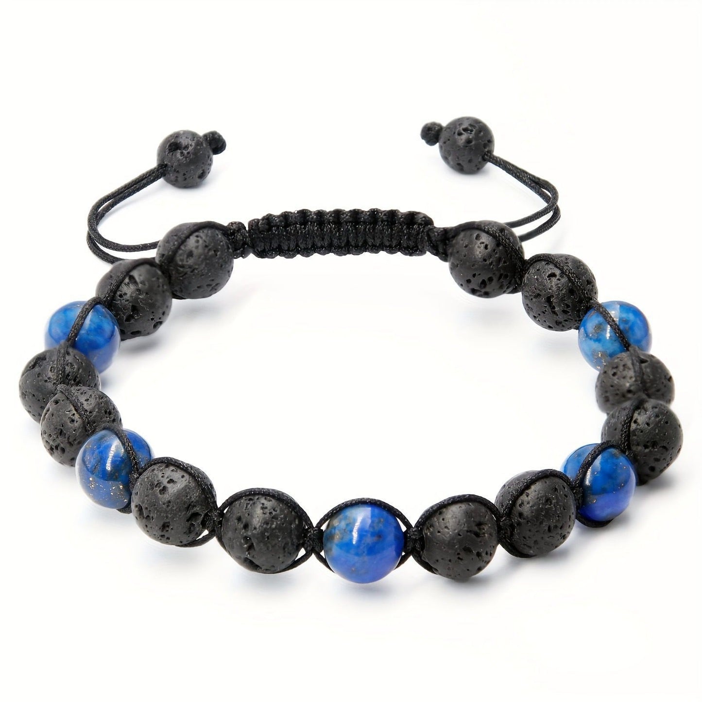 Natural Tiger Eye Obsidian 8mm Bracelet