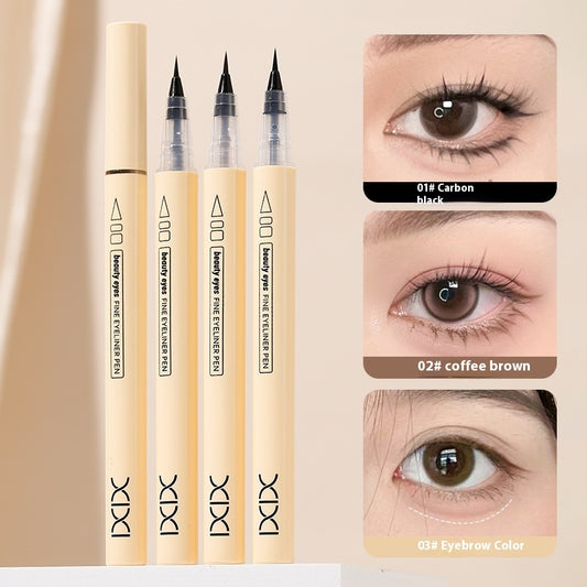 Delicate Eyeliner Smooth Ultra-fine Waterproof Non-dizzy Makeup