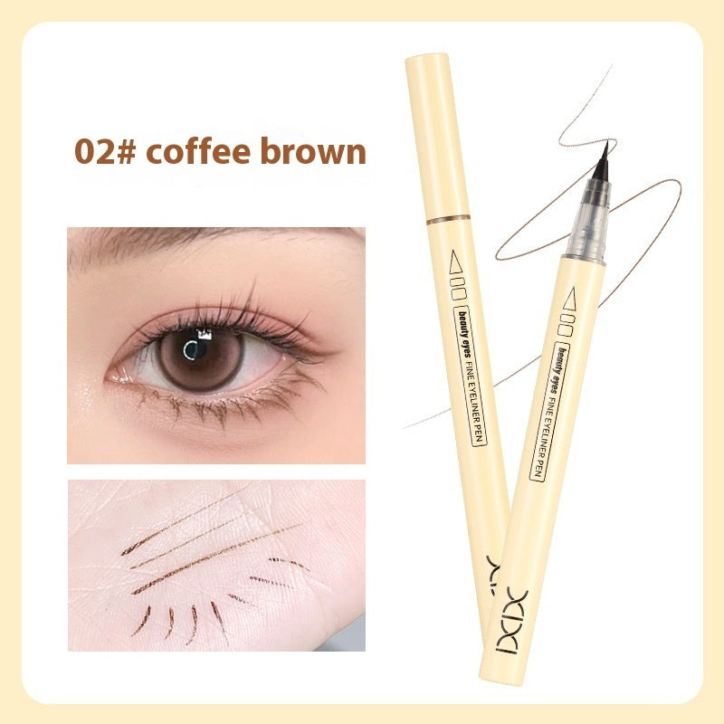 Delicate Eyeliner Smooth Ultra-fine Waterproof Non-dizzy Makeup