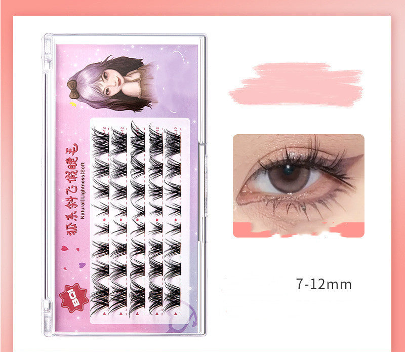 One Piece Natural Thick False Eyelashes One Piece