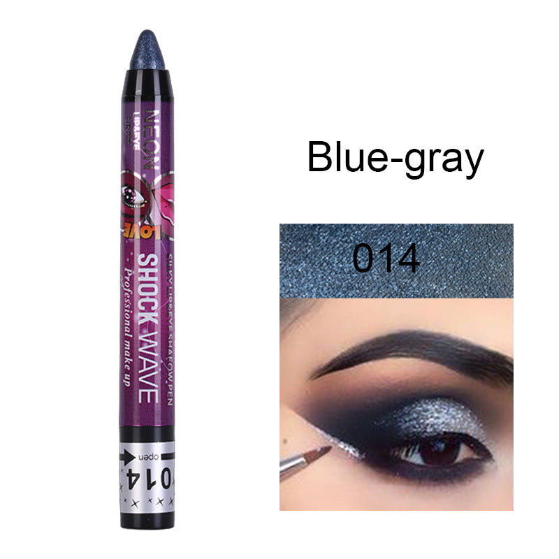 Eyeshadow Stick Eye Shadow Pencil Long Lasting Without Drying Eyes Makeup Pen Shimmer Cosmetics Tool