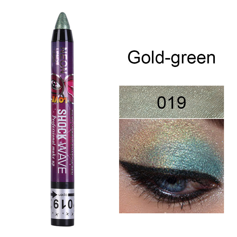 Eyeshadow Stick Eye Shadow Pencil Long Lasting Without Drying Eyes Makeup Pen Shimmer Cosmetics Tool