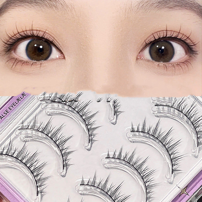 One Piece Natural Thick False Eyelashes One Piece