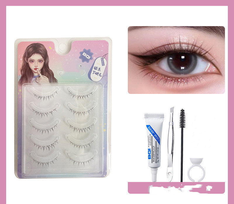 One Piece Natural Thick False Eyelashes One Piece